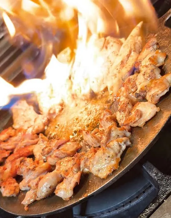 파닭파닭 대표 음식 사진