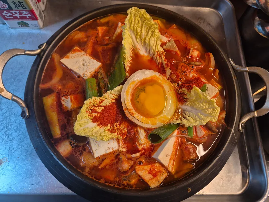 한우 소곱창전골 2~3인분 메뉴 사진