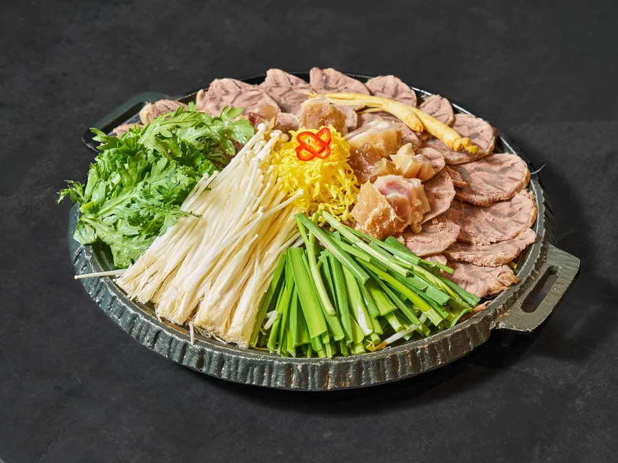 아롱사태와 스지로 구성된 한양 우수육