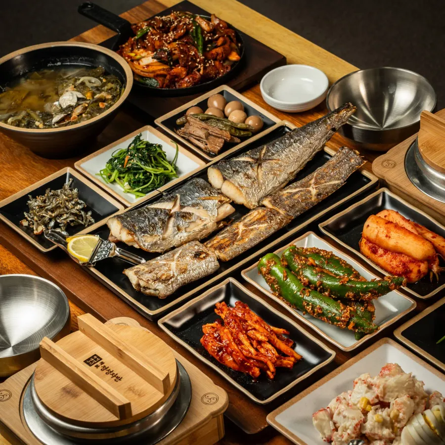 화덕갈치구이솥밥정식