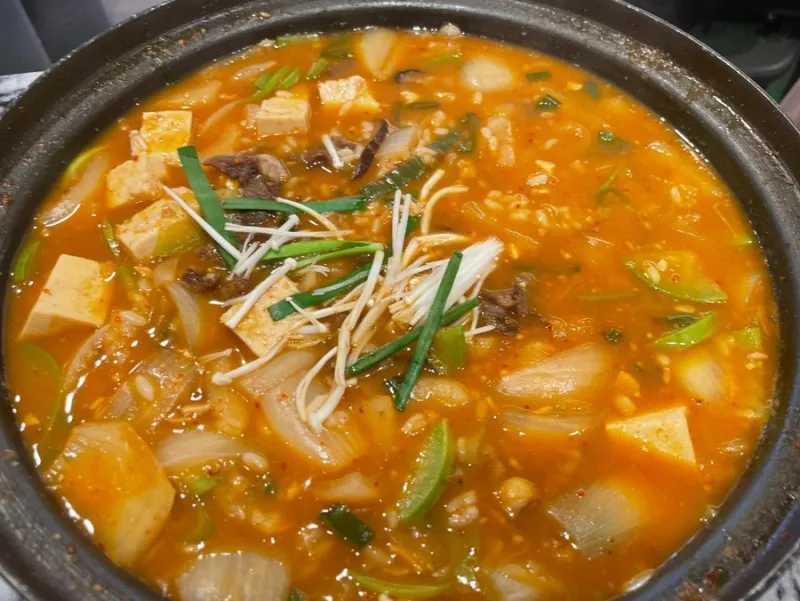 담은갈비 소고기 된장죽