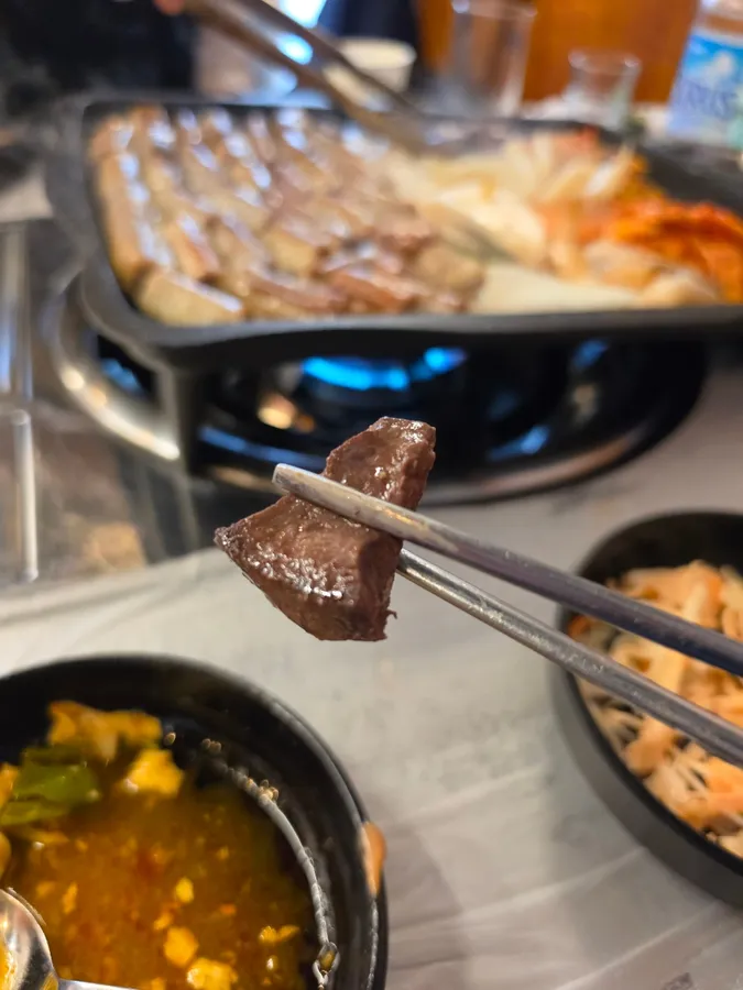 방문객이 남긴 음식 사진