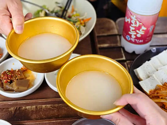 더기와 합정점 막걸리