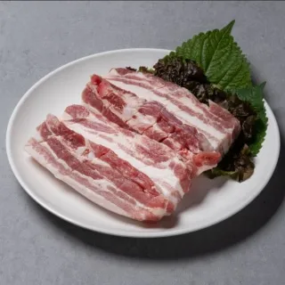 통삼겹살