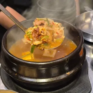 하하&김종국의 401정육식당 차돌가득 된장찌개
