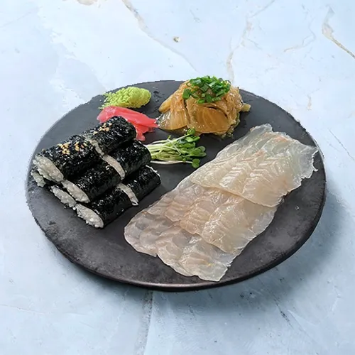 토끼다이닝 합정점 공식 메뉴 광어 소금 김밥