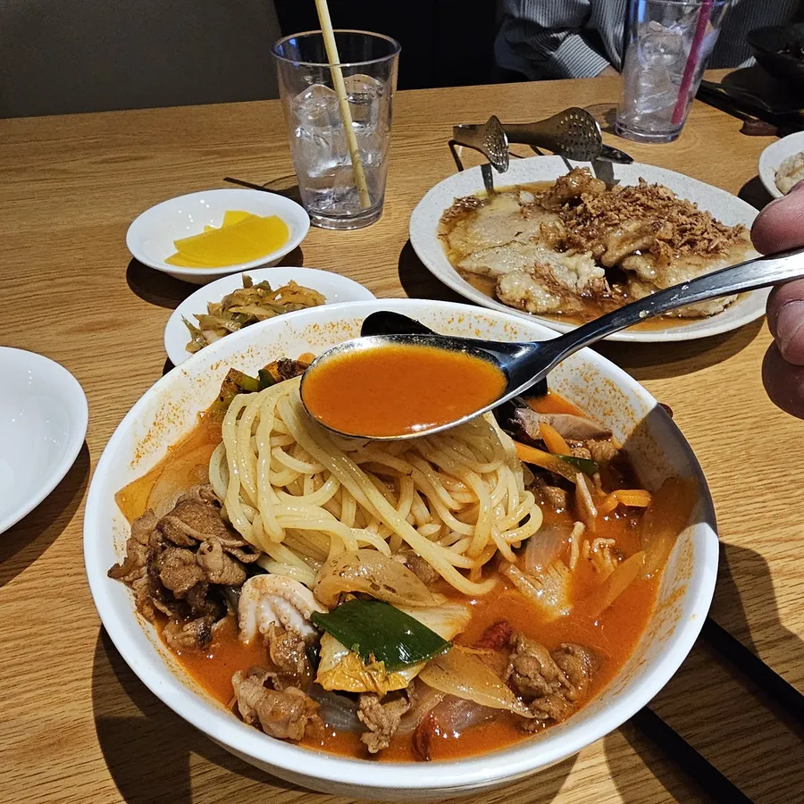 방문 사진 속 짬뽕