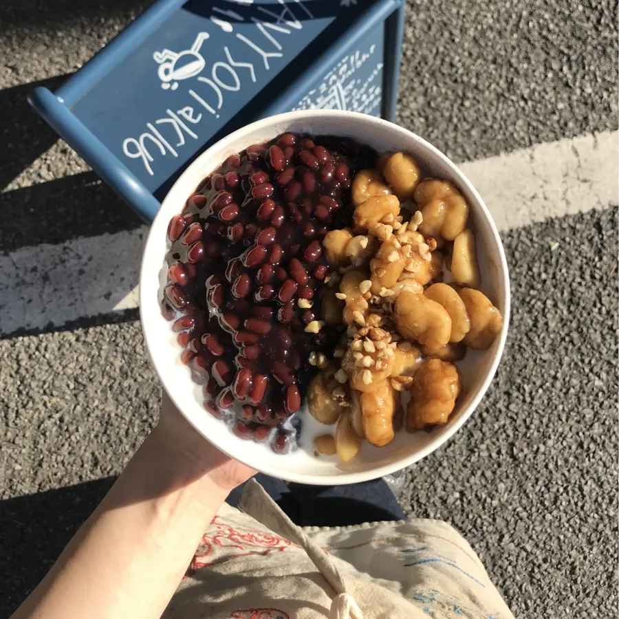 대구꿀떡빙수 공식 메뉴 이미지