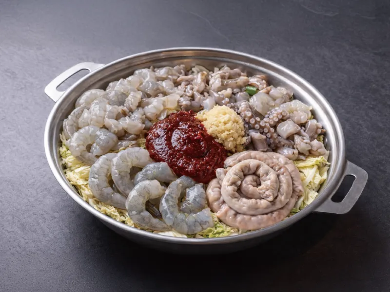 낙지와 소곱창, 새우가 들어간 서울낙곱새