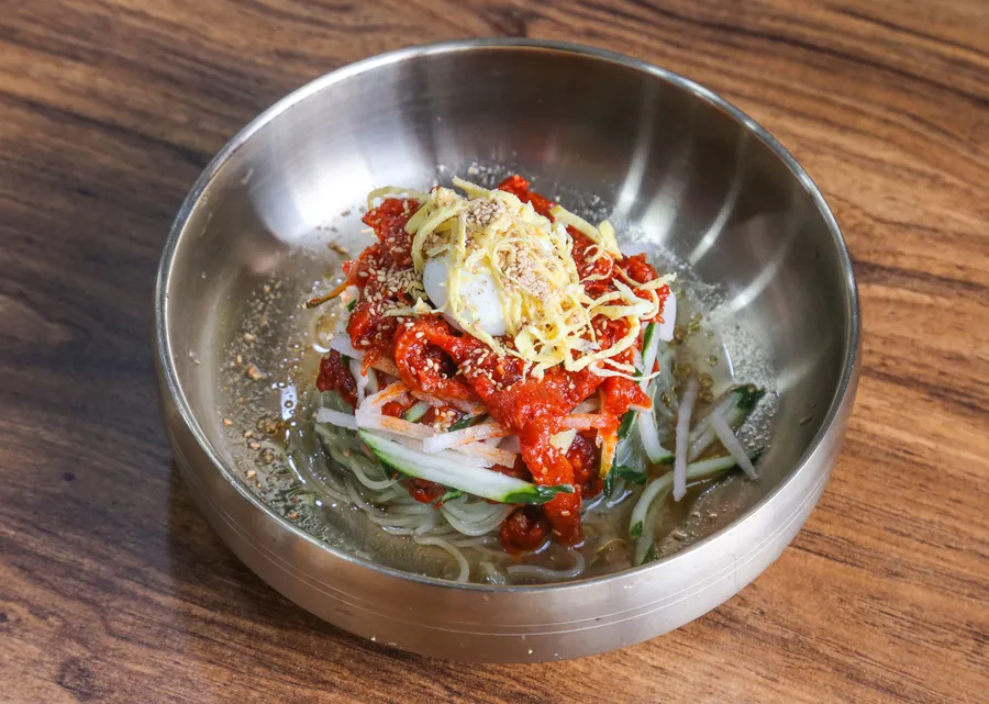 광안리 대교밀면 회밀면