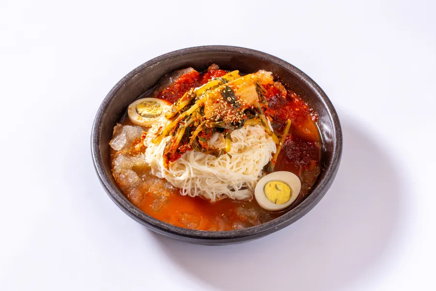 해남역 열무 김치말이 국수