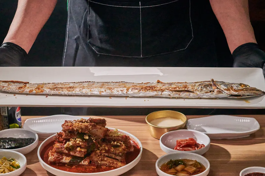 통갈치구이