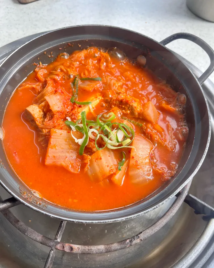방문객이 남긴 김치찜 사진