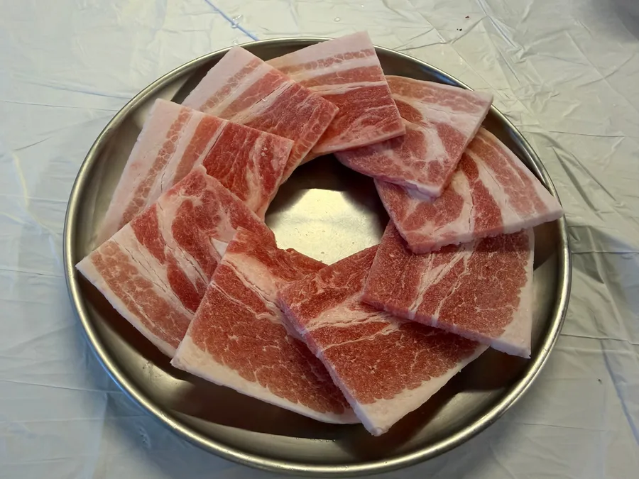 냉동삼겹살(160g) 메뉴 사진