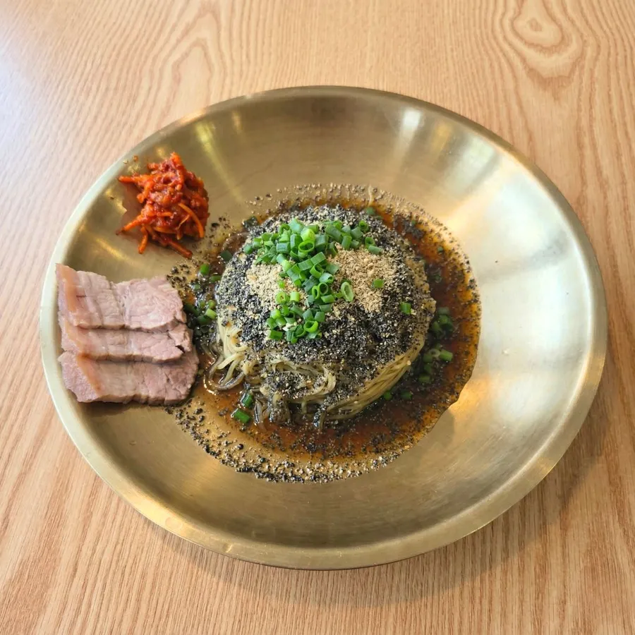 송정면가 들기름 밀면