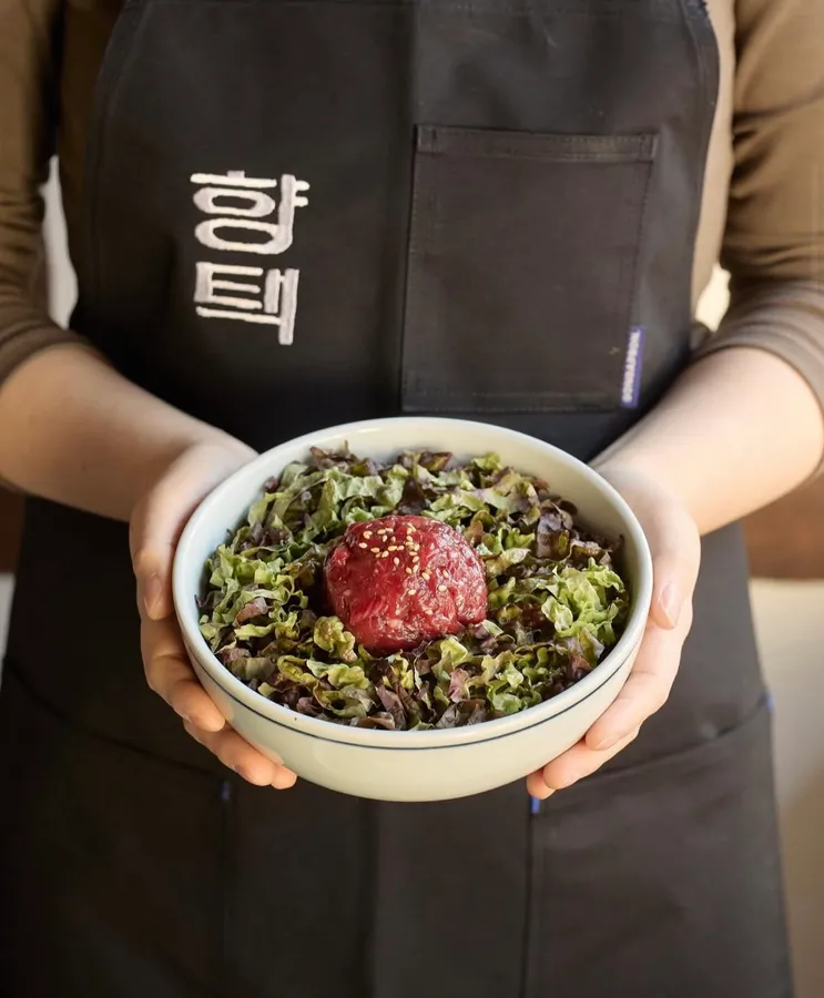 육회비빔밥 공식 메뉴 이미지