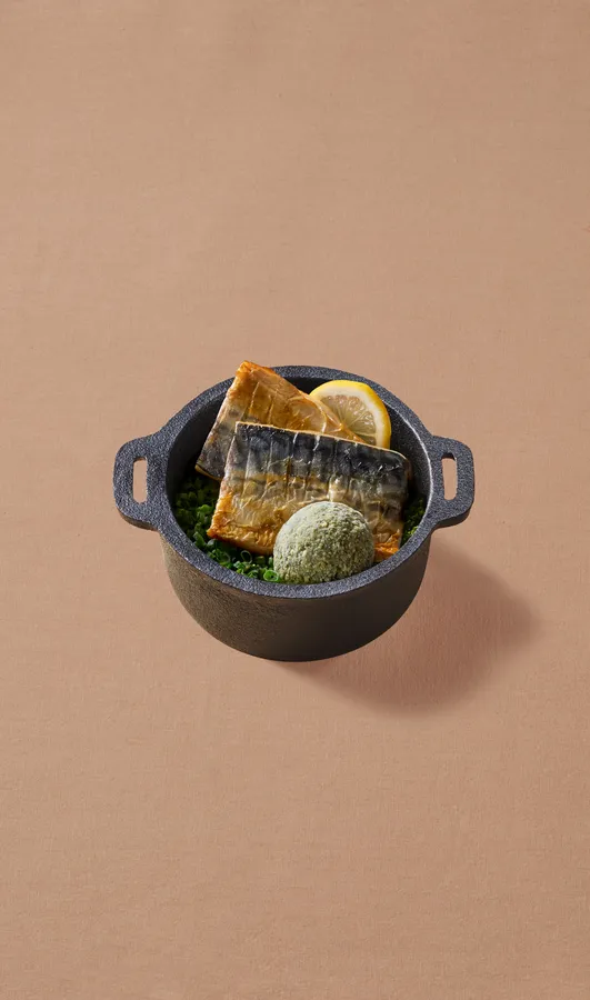 깻잎 고등어 지짐밥