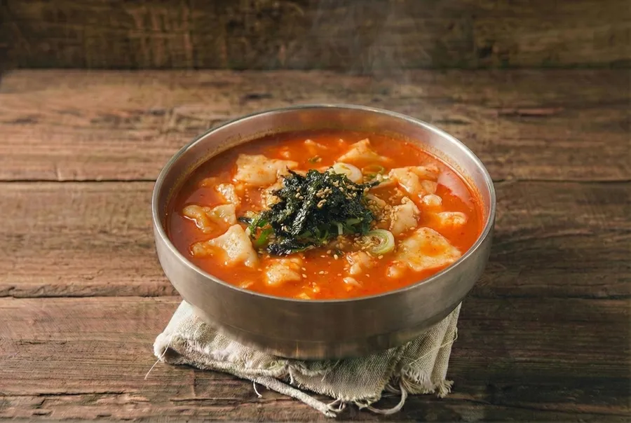 얼큰수제비