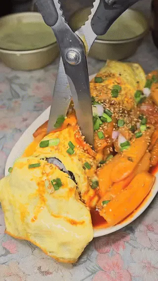 통 계란말이 김밥