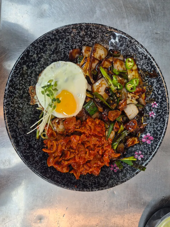 고기 고추간짜장 메뉴 사진