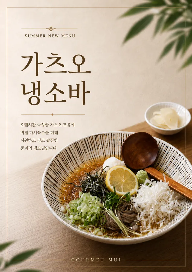 가츠오 냉소바