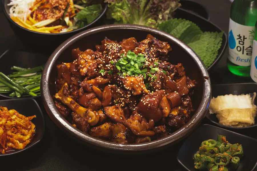 직화 불족발 메뉴 이미지