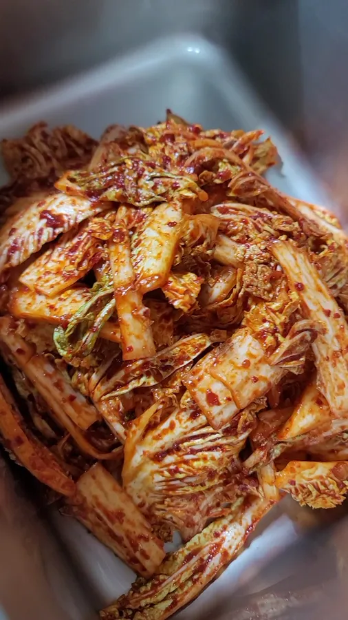 국내산 알배기 겉절이