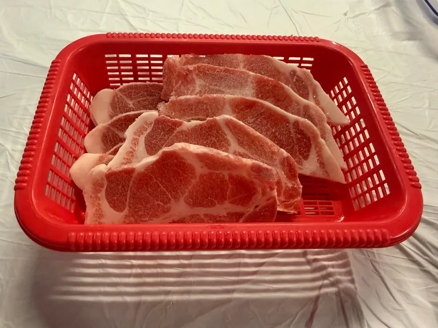 냉동 로스 목살(160g) 메뉴 사진