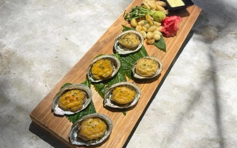 전복갈릭버터구이(6미)