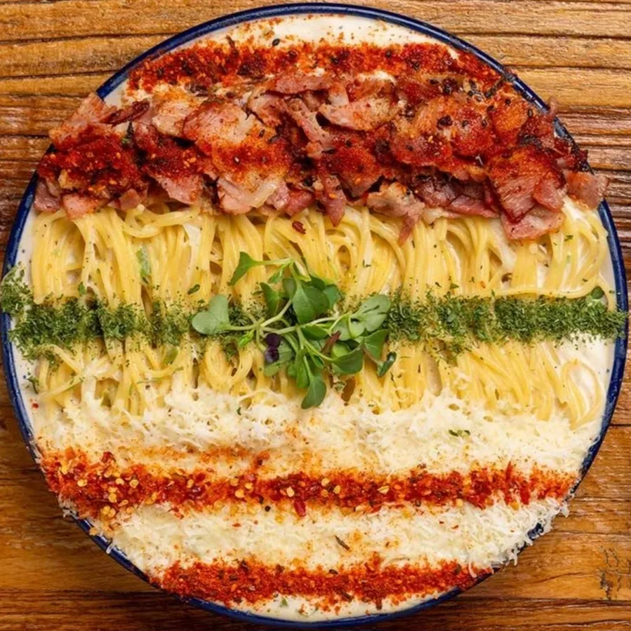 청양 크림파스타 또는 리조또 메뉴 사진
