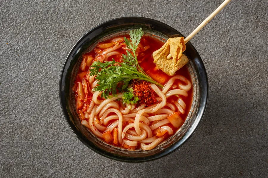 김치우동 공식 메뉴 사진