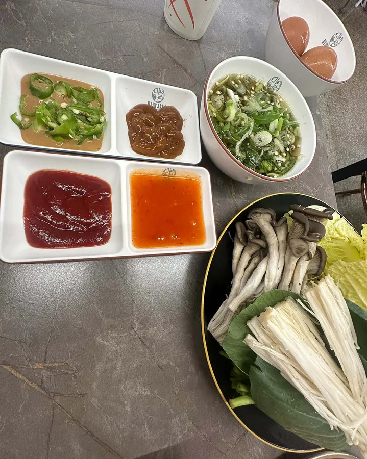방문 고객이 남긴 미랑샤브 식사 사진 2