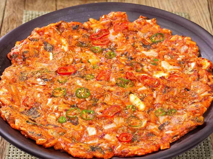 해물김치전 메뉴 이미지