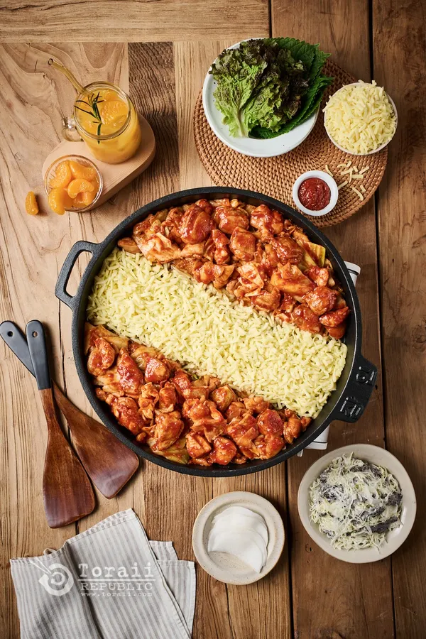 치즈 닭갈비