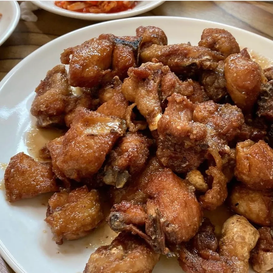효자통닭 간장마늘닭