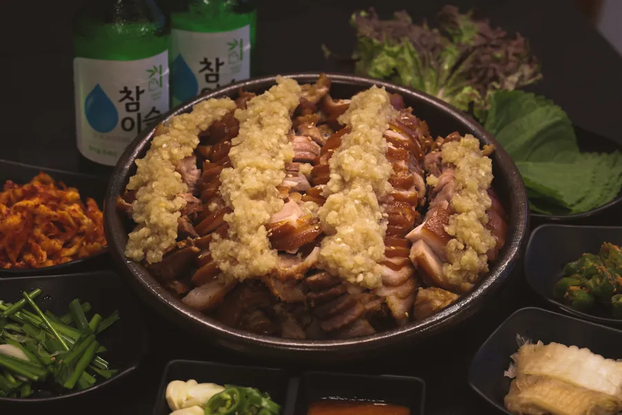 마늘 족발 메뉴 이미지