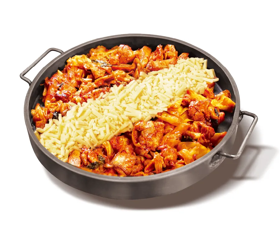 비와별닭갈비 모짜렐라치즈 닭갈비