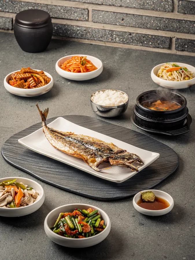 고등어 구이 메뉴 이미지