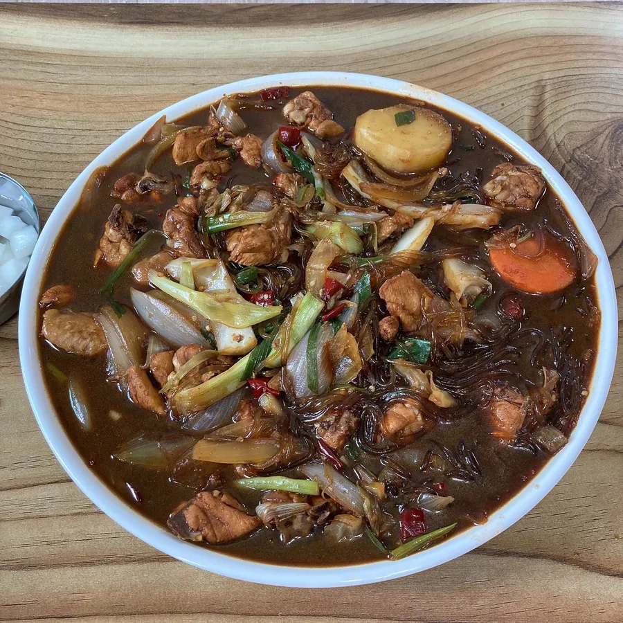 안동 효자통닭 찜닭