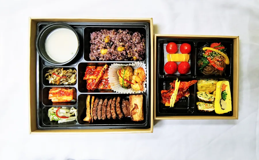 설마중갈비 도시락