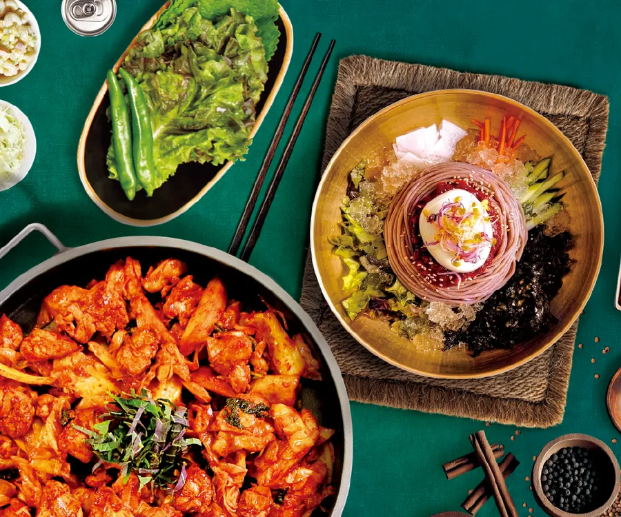 비와별닭갈비 막국수세트 2인