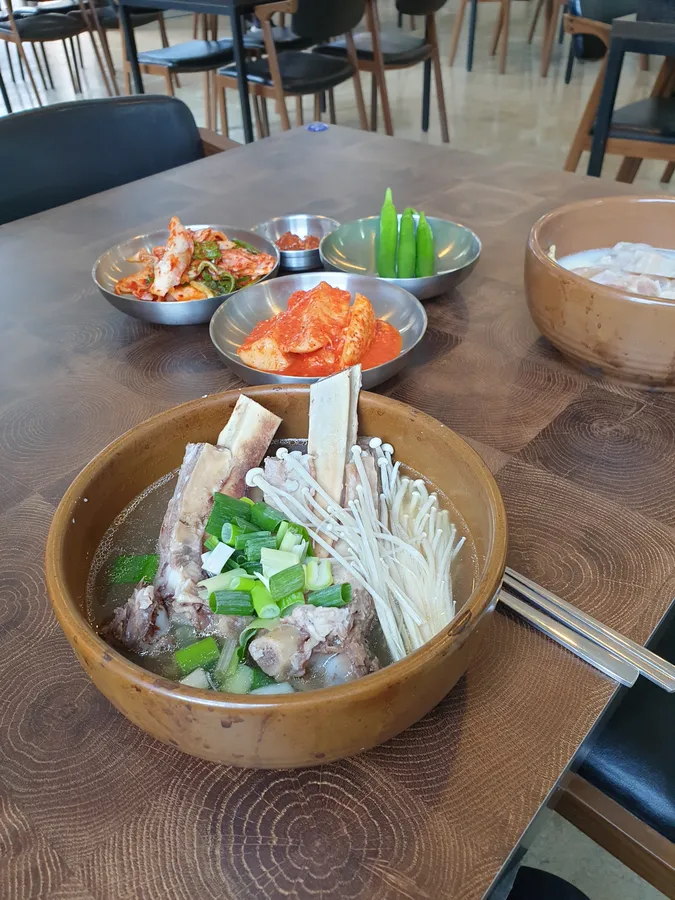 장수갈비탕 메뉴 이미지