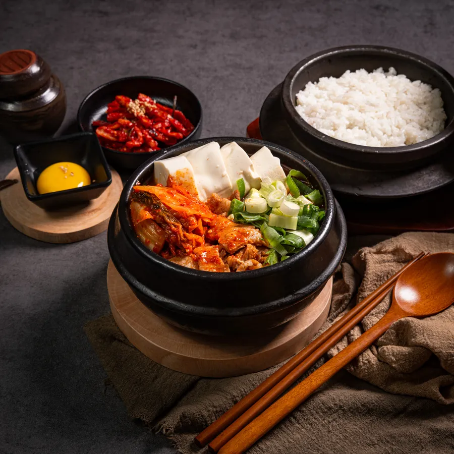 남도 묵은지 순두부