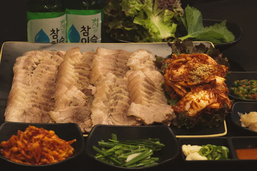 보쌈 메뉴 이미지