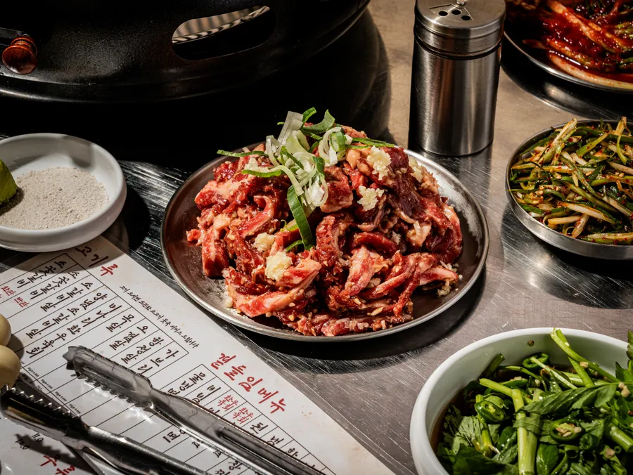 양념소갈비살 메뉴 사진