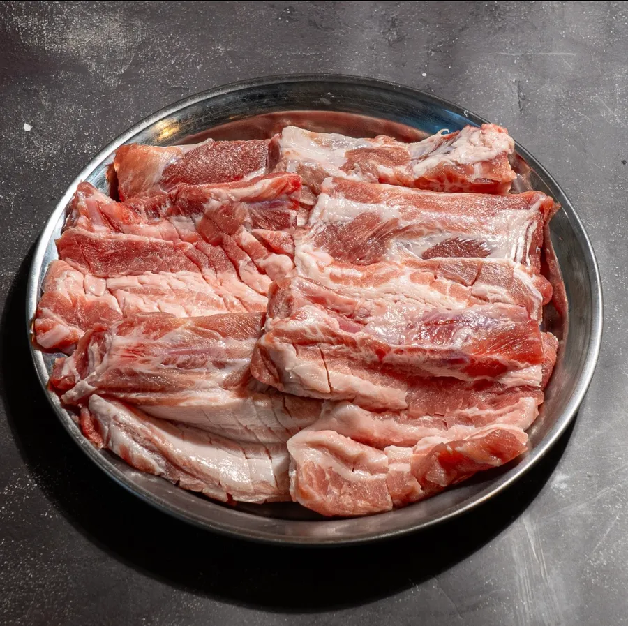 100%진짜 삼겹갈비 100g