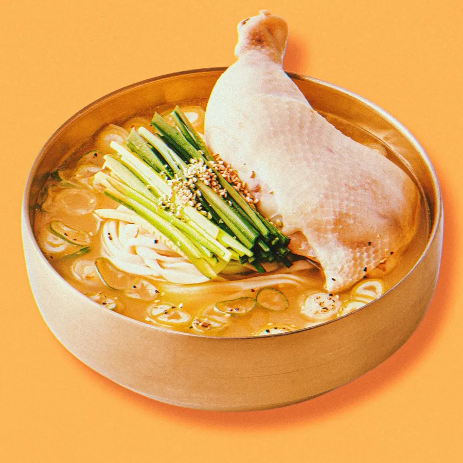 닭칼국수