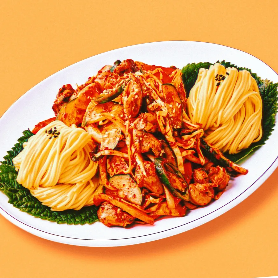 골뱅이소면 메뉴 사진