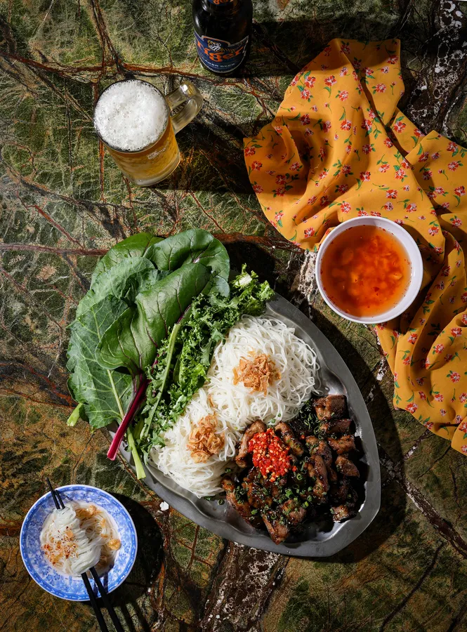 Bún chả 분짜 공식 메뉴 이미지