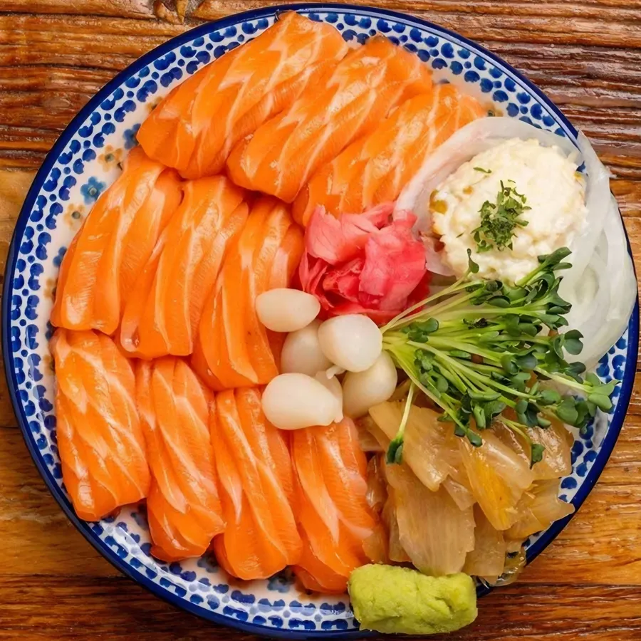 연어 초밥 (10pc) 메뉴 사진